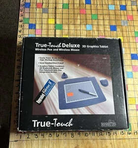 Manhattan True-Touch Deluxe 3D Graphics Tablet Wireless Pen and Wireless Mouse - Picture 1 of 5