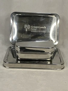 GreenLunch Bento stainless steel lunch box 5 Peaces. - Picture 1 of 7