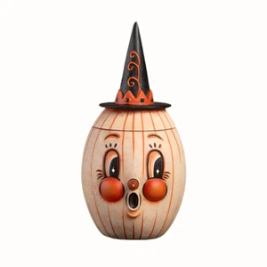 Gourdy White-O-Ween by Johanna Parker for Bethany Lowe Designs - Picture 1 of 6