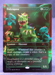 Polyraptor -MTG- FOIL - Guarida secreta de pensamiento blando - SLD - CASI NUEVO - Imagen 1 de 4