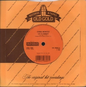 Chris Montez Let's Dance 7" vinyl UK Old Gold 1986 in company sleeve - writing - Picture 1 of 3