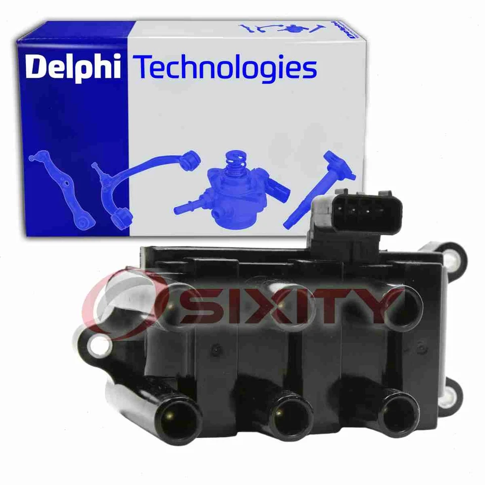 Bobina de ignição Delphi para 2001-2007 Mazda B3000 3.0L V6 bota de fio vela de ignição sr - Imagem 1 de 4