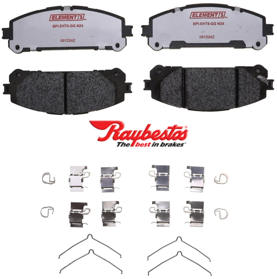 Juego de 1 pastillas de freno de disco RAYBESTOS delanteras cerámicas para Lexus Toyota Foto 1 de 2