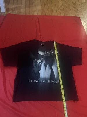 Jay-Z Reasonable Doubt Rap Tee 2009 B&D Digital Black Shirt Hip Hop Vintage 2XL - Image 1 of 4