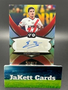 2024-25 Panini Select La Liga - Select Signatures Sergio Camello #SE-SC Prizm - Picture 1 of 2