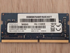 Ramaxel 8GB RMSA3260ME78HAF-2666 GENUINE Laptop/Desktop Memory PC4-2666 - Picture 1 of 3
