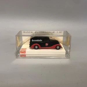 Busch 41545 H0 Mercedes 170V Herrenhäuser Bier Sondermodell Hannover 1997 OVP#EG - Bild 1 von 3