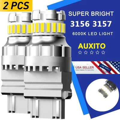 3157 6500K LED Back Up Reverse Light For Ford Mustang 2015-2019 F-150 1994-2008 - Image 1 of 4