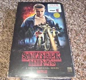STRANGER THINGS Season 1 and 2 Blu-ray/DVD Retro Target VHS Exclusive Sealed - Picture 1 of 7