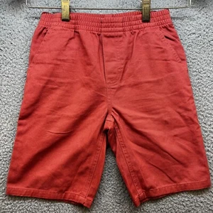 Lucky Brand Boys Shorts Red Kids Youth drawstring elastic waist Size 7 - Picture 1 of 11