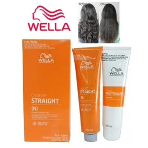 WELLA STRAIGHT(N) Haar Permanent Glättungsset Creme Intensives Kreatin 1 Box - Bild 1 von 9
