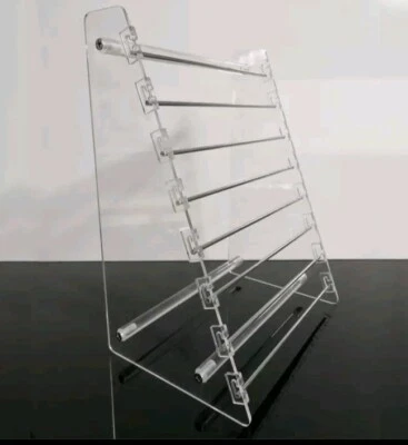 Acrylic stand with 8 rods  for European Charms BEAD Display Organiser-- - Image 1 of 4