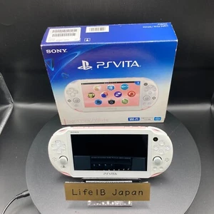 Sony PlayStation PS Vita PCH-2000 Light Pink/White Console Handheld System RARE - Picture 1 of 22