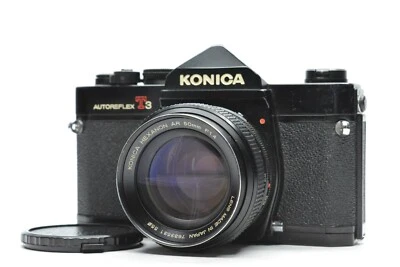 [RARO EXC+++++] Konica Autoreflex T3 negro con Hexanon AR 50 mm f/1,4 #2595 Foto 1 de 4