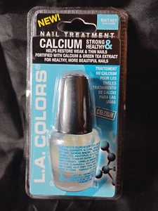 L.A. COLORS NAIL TREATMENT CALCIUM STRONG & HEALTHY NEW .44 FL OZ NEW       CC - Picture 1 of 1