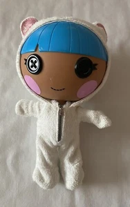 2011 RETIRED LALALOOPSY 7" DOLL" LITTLE BUNDLE SNUGGLE STUFF" SLEEPER BLUE HAIR - Picture 1 of 3