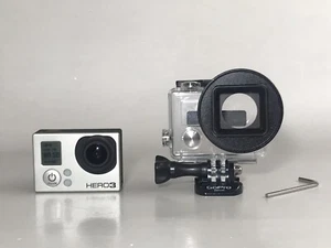 GoPro Hero3 Silver + Waterproof Case + 52mm Adapter for Filter/Hood - Picture 1 of 15