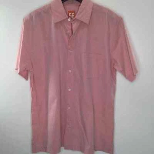 Tori Richard 56 Honolulu Red Pink Buttonfront Shirt Men Medium | 240464 - Picture 1 of 5