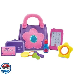 Kidoozie My First Purse - Borsa da gioco finto con portafoglio, carta di credito, Lipsti - Foto 1 di 5