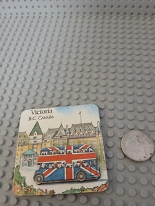 Victoria B.C. Fridge Landmark Canda Magnet - Picture 1 of 2