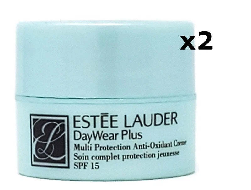 2 Estee Lauder DayWear Plus Multi Protection Anti-Oxidant Creme 7ml/.24oz Sample - Image 1 of 1