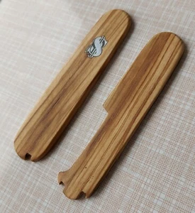 🗡 Custom Handmade Wooden PLUS scales for Victorinox SAK 91mm models - Picture 1 of 7