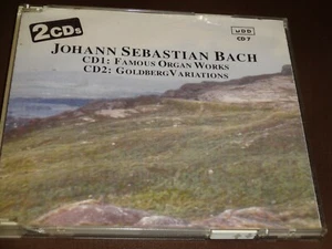 CD Bach 2 CDs Berühmte Orgelwerke / Goldberg Var. (1988 Pilz Deutschland) Klassik - Bild 1 von 3