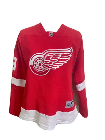 Detroit Red Wings Women's Jersey Medium 13 Pavel Datsyuk Stitched Reebok Cover