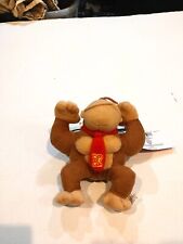 DK Donkey Kong 10" Plush Doll Stuffed Toy Official Licensed Nintendo Super Mario