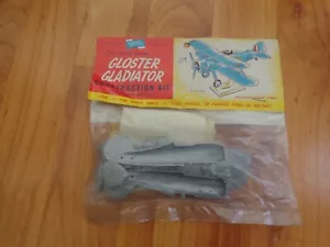 1/72 Vintage 60'S Airfix Gloster Gladiator Mark II Faith Aeroplano Kit Modello - Foto 1 di 2