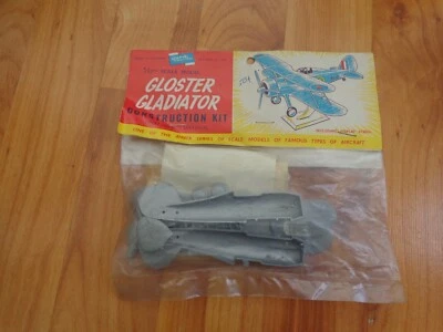 1/72 Vintage 60'S Airfix Gloster Gladiator Mark II Faith Aeroplano Kit Modello - Immagine 1 di 2