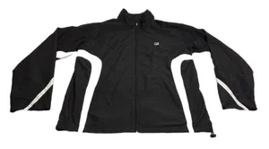 90's Vintage FILA Windbreaker Jacket Black/White Men's Size XL - Picture 1 of 4