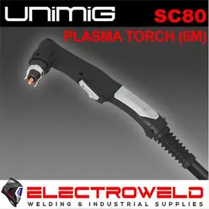 Antorcha de plasma UNIMIG SC80 6 m corte de navaja 45 80 amperios 80A pistola soldador - Imagen 1 de 6