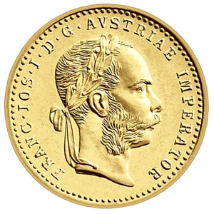 Österreich 1 Dukat 1915 Franz Josef * 3,49 Gramm - 986 Gold * - Bild 1 von 2