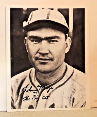 Johnny Mize "The Big Cat" ( St.Louis Cards) signed B&W 8"X10" Photo - Image 1 of 3