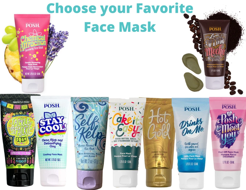 Perfectly Posh FACE MASK (new) PICK YOUR FAVORITE - Image 1 of 1