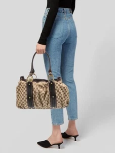 Gucci GG Canvas Interlocking Icon Tote - Picture 1 of 9
