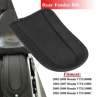 Rear Fender Bib Solo Seat Fit for Honda VTX1800C/R 02-08 VTX1300S 03-07 VTX1300R Foto 1 de 4