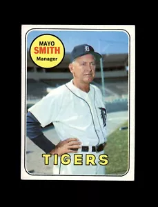 1969 Topps Baseball #40 Mayo Smith MG (Tigers) EXMT - Picture 1 of 2