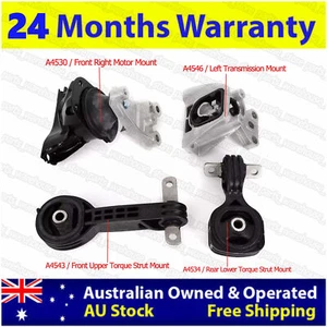 Left Right Upper Rear Engine Mount Kit For Honda Civic FD 1.8L AUTO 06-12 R18A - Picture 1 of 5