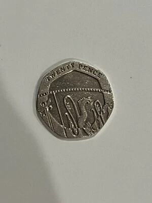 2013 Queen Elizabeth II DG-REG-FD 20 Twenty Pence Coin - Image 1 of 2
