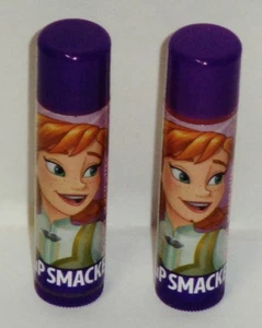 2 bálsamos labiales Disney Frozen ANNA UVA ARÁNDANO FRÍA 0,14 oz cada uno - Imagen 1 de 1