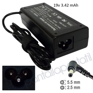 Cargador AC Adapter PACKARD BELL 65W - 19V 3.42A Easynote Butterfly S repuesto - Imagen 1 de 1