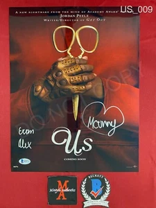 Evan Alex & Madison Curry doppelt signiert 11x14 Metallic Foto US Beckett COA - Bild 1 von 1