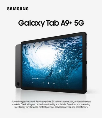 NEW Samsung Galaxy TAB A9 Plus 5G 64GB WIFI X218U Can use with METRO or T-MOBILE - Image 1 of 4