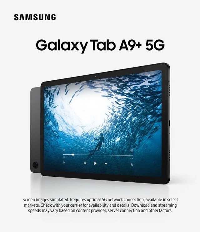 NEW Samsung Galaxy TAB A9 Plus 5G 64GB WIFI X218U Can use with METRO or T-MOBILE - Image 1 of 4