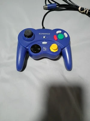 InterAct Superpad Wired Controller For Nintendo Gamecube - Indigo - Image 1 of 4