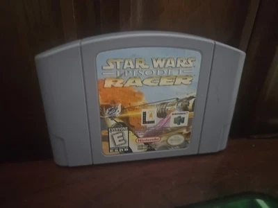 Star Wars Episode 1 Racer Nintendo 64 N64, 1999 Game Only - Image 1 of 2