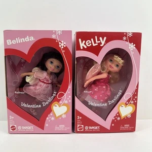 2003 Barbie KELLY & BELINDA Valentine Darlings Mini Doll 2 Target Exclusive VTG - Picture 1 of 4