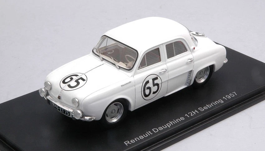 SPARK MODEL S5219 RENAULT DAUPHINE N.65 35th 12 H SEBRING 1957 THIRION-FERRIER-S - Immagine 1 di 1